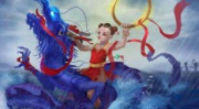 神话故事哪吒闹海,英勇少年与东海龙王的传奇对决